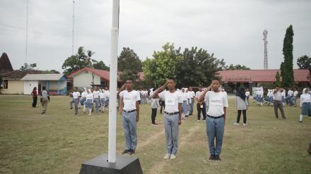 Persiapan Latihan Upacara  Semakin Intensif Dilaksanakan